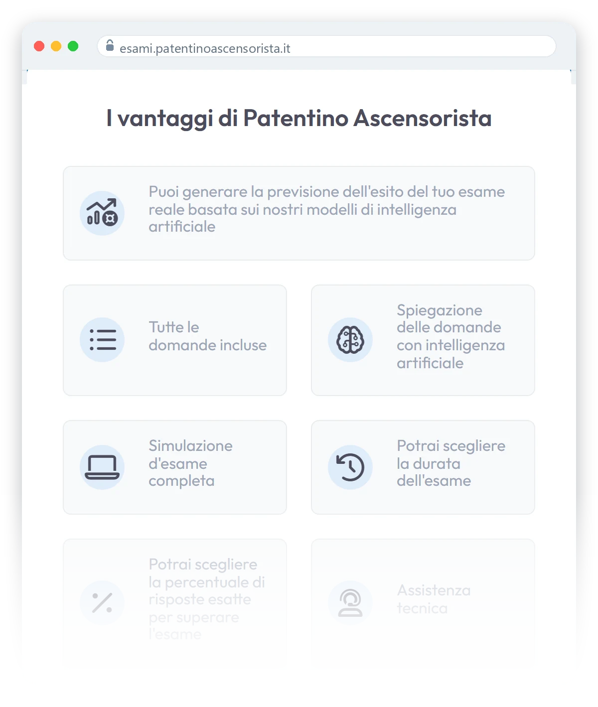 Il portale web Quiz Patentino Ascensorista con simulazioni d esame e statistiche
